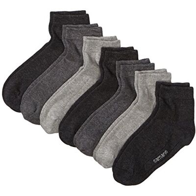 Camano Herensokken (set van 7), grijs (Grey Combi 49), 43-46 EU Camano Herensokken (set van 7), grijs (Grey Combi 49), 43-46 EU