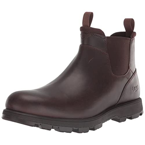 UGG Heren Hillmont Chelsea Boot, Grizzly leer, 44 EU