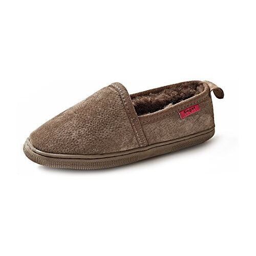 Reissner Lammfelle Schapenvacht Slippers Java (100% echte Merino schapenvacht), BRON, 38 EU