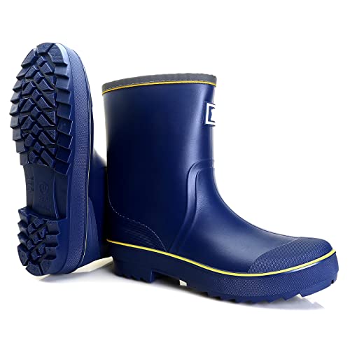 Foinledr Regenlaarzen Heren Rubberlaarzen Chelsea Laarzen Waterdicht Rubberen Wellingtons Rubber Rain Boots Regenlaars Rubberen Laarzen Tuinlaarzen