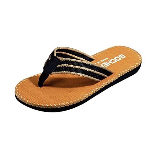 Generisch Teenslippers voor heren, zomer, teenslippers, strandsandalen voor heren, teenslippers, strandsandalen, teenslippers, Kaki, 41 EU