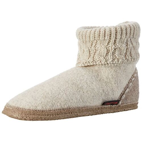 Giesswein Freiburg hoge pantoffels voor heren, Beige 204 Lamm Mel, 42 EU