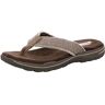 Skechers Gebeurtenisseerde Arven Open teen sandalen voor, Chocolade Canvas, 43 EU