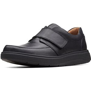 Clarks Un Abode Strap heren Instapschoen Instappers, zwart leder, 45 EU Clarks Un Abode Strap heren Instapschoen Instappers, zwart leder, 45 EU