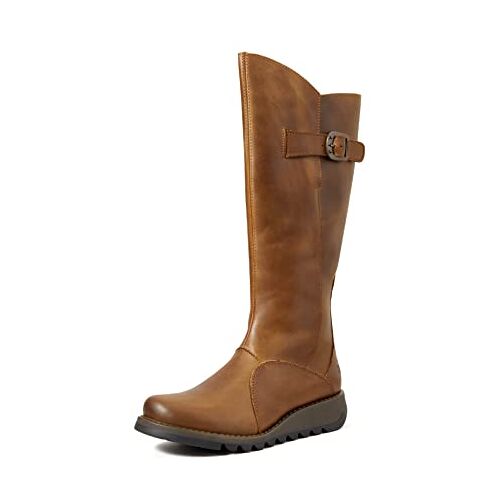 Fly London MOL 2 Chukka Boots voor dames, Kameel, 40 EU