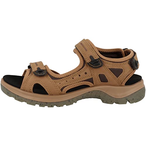 ECCO Yucatan Plus W Sandalen voor dames, Sierra, 36 EU, sierra, 36 EU