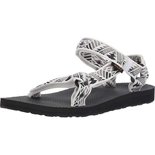 Teva Originele universele sandaal voor dames, Boemerang Wit/Grijs, 40.5 EU