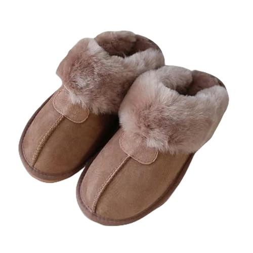 MdybF Slippers women Slippers Female Winter Slippers Women Warm Indoor Slippers Soft Wool Lady Home Slippers-as Pic-36