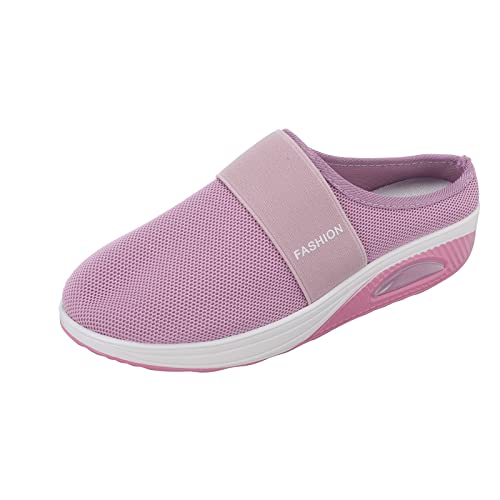 XIUH Orthopedische schoenen dames luchtkussen slip on walking orthopedische schoenen dames diabetische wandelschoenen slippers dames orthopedische schoenen orthopedische schoenen orthopedische schoenen