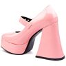 LAMODA Dames Love Sick Court Shoe, Roze patent, 41 EU