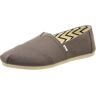 TOMS Alpargata Loafer voor dames van gerecycled katoen, Ash gerecycled katoenen canvas, 43.5 EU