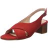 ARA Prato Sandaal voor dames, rood, 37.5 EU