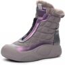 leprix Swisszauber Sneeuwlaarzen, waterdicht, warm gevoerde sneeuwlaarzen, outdoor, antislip schoenen voor dames, lila, 37 EU