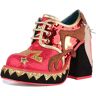 Irregular Choice Tazmanian Whirlwind-pomp voor dames, Marrone Multicolore, 38 EU