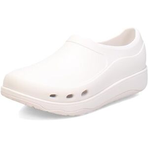 Fitflop Dames werk hoogwaardige professionele klompenschoen, Urban Wit, 37 EU Fitflop Dames werk hoogwaardige professionele klompenschoen, Urban Wit, 37 EU