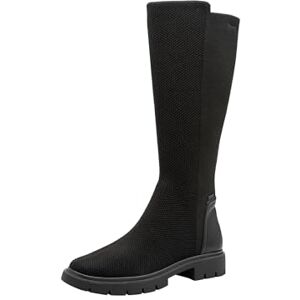 Tamaris Dames Comfort Long Boot Flat Warm Insole + TEX Kniehoge laarzen, zwart, 37 EU, zwart, 37 EU Tamaris Dames Comfort Long Boot Flat Warm Insole + TEX Kniehoge laarzen, zwart, 37 EU, zwart, 37 EU