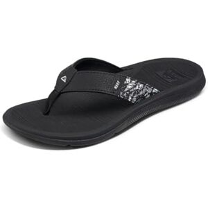 REEF Santa Ana Teenslippers voor dames, Zwart/Wit, 36 EU REEF Santa Ana Teenslippers voor dames, Zwart/Wit, 36 EU