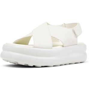 Camper Dames Pelotas Flota Up K201931 X-Strap Sandaal, White Natural 002, 35 EU Camper Dames Pelotas Flota Up K201931 X-Strap Sandaal, White Natural 002, 35 EU