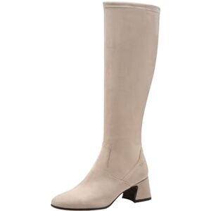 Tamaris Dames Long Boot Heel 1-25520-45 Kniehoge laarzen, taupe, 42 EU, taupe, 42 EU Tamaris Dames Long Boot Heel 1-25520-45 Kniehoge laarzen, taupe, 42 EU, taupe, 42 EU