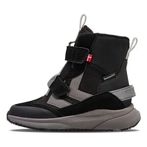 hummel Reach Conquer Super High Tex Jr Enkellaarzen voor kinderen, uniseks, Zwart, grijs, 33 EU hummel Reach Conquer Super High Tex Jr Enkellaarzen voor kinderen, uniseks, Zwart, grijs, 33 EU