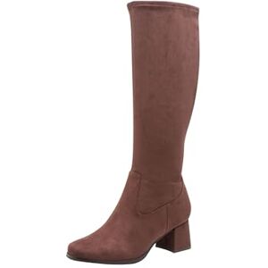 Tamaris Comfort lange laars met hakken, kniehoge laarzen voor dames, kastanje, 42 EU, Kastanje, 42 EU Tamaris Comfort lange laars met hakken, kniehoge laarzen voor dames, kastanje, 42 EU, Kastanje, 42 EU