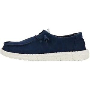 HEYDUDE Wendy Canvas Voor dames Casual instappers Mocassin-stijl Marineblauw, 37 EU HEYDUDE Wendy Canvas Voor dames Casual instappers Mocassin-stijl Marineblauw, 37 EU