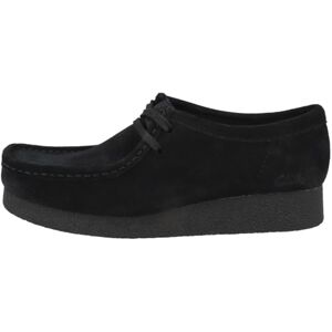Clarks WallabeeEVOSh Womens Black Sde, 7 Clarks WallabeeEVOSh Womens Black Sde, 7