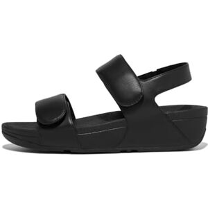 Fitflop Dames Lulu verstelbare lederen rug-riem sandalen Sandaal, Zwart, 37 EU Fitflop Dames Lulu verstelbare lederen rug-riem sandalen Sandaal, Zwart, 37 EU