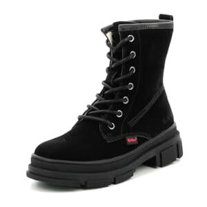 Kickers Meisje Goji enkellaars, Zwart, 33 EU Kickers Meisje Goji enkellaars, Zwart, 33 EU