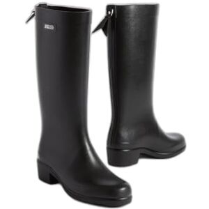 Aigle Myrica regenlaars voor dames, Zwart, 10 UK Aigle Myrica regenlaars voor dames, Zwart, 10 UK