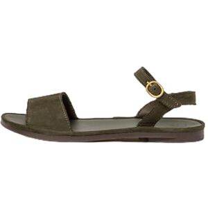 El Naturalista N5693 Tulp platte sandalen voor dames, kaki, 38 EU El Naturalista N5693 Tulp platte sandalen voor dames, kaki, 38 EU