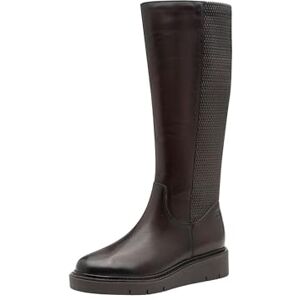 Tamaris Dames Comfort Long Boot Flat Kniehoge laarzen, Mocca Nappa, 40 EU, mokka nappa, 40 EU Tamaris Dames Comfort Long Boot Flat Kniehoge laarzen, Mocca Nappa, 40 EU, mokka nappa, 40 EU
