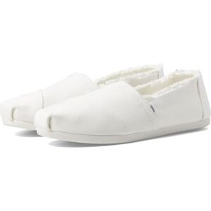 TOMS Alpargata Loafer Flat voor dames, Wit Canvas, 35.5 EU TOMS Alpargata Loafer Flat voor dames, Wit Canvas, 35.5 EU