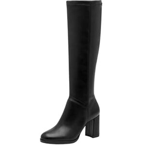 Tamaris Dames Long Boot Heel 1-25553-45 Kniehoge laarzen, Black MATT, 42 EU, zwart mat, 42 EU Tamaris Dames Long Boot Heel 1-25553-45 Kniehoge laarzen, Black MATT, 42 EU, zwart mat, 42 EU