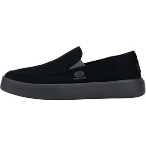 HEYDUDE Heren Sunapee Canvas Casual instappers Mocassinstijl Zwart/Carbon, 47 EU HEYDUDE Heren Sunapee Canvas Casual instappers Mocassinstijl Zwart/Carbon, 47 EU