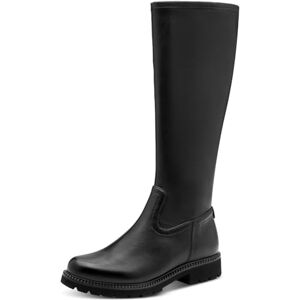 Tamaris Dames Long Boot Flat 1-25613-45 Kniehoge laarzen, zwart, 38 EU, zwart, 38 EU Tamaris Dames Long Boot Flat 1-25613-45 Kniehoge laarzen, zwart, 38 EU, zwart, 38 EU