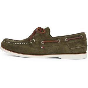 Tommy Hilfiger Heren Core Suede Bootschoenen, Khaki Legergroen, 40 EU Tommy Hilfiger Heren Core Suede Bootschoenen, Khaki Legergroen, 40 EU