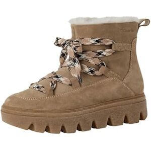 Tamaris Dames WL Lace Boot 1-26274-45 sneeuwlaarzen, beige, 39 EU, beige, 39 EU Tamaris Dames WL Lace Boot 1-26274-45 sneeuwlaarzen, beige, 39 EU, beige, 39 EU