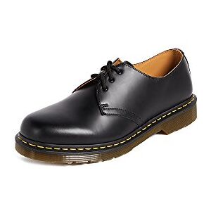 Dr. Martens 1461, veterschoenen voor dames, Zwarte gladde Z Welt, 43 EU Dr. Martens 1461, veterschoenen voor dames, Zwarte gladde Z Welt, 43 EU