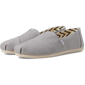 TOMS Alpargata Wide Loafer Flat voor dames, Motregen Grijs Breed Gerecycled Katoenen Canvas, 9 UK Wide TOMS Alpargata Wide Loafer Flat voor dames, Motregen Grijs Breed Gerecycled Katoenen Canvas, 9 UK Wide