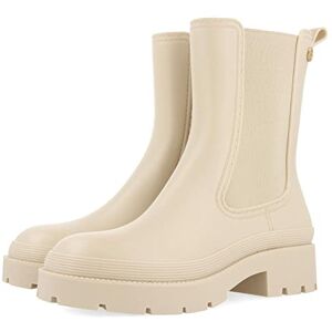 GIOSEPPO Beige Chelsea laarzen voor dames met elastiek van Bilston, Beige, 39 EU GIOSEPPO Beige Chelsea laarzen voor dames met elastiek van Bilston, Beige, 39 EU