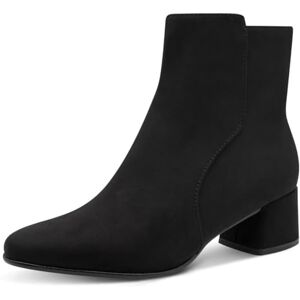 MARCO TOZZI Dames Bootie Zip+Slip 2-25364-43 Enkellaarzen, zwart, 38 EU MARCO TOZZI Dames Bootie Zip+Slip 2-25364-43 Enkellaarzen, zwart, 38 EU