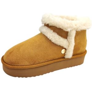 KangaROOS K-UW Platform sneeuwlaarzen voor dames, bruin, 38 EU, tan, 38 EU KangaROOS K-UW Platform sneeuwlaarzen voor dames, bruin, 38 EU, tan, 38 EU