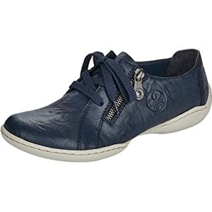 Rieker Comfortabele damesschoenen 58821, veterschoenen voor dames, blauw, 36 EU Rieker Comfortabele damesschoenen 58821, veterschoenen voor dames, blauw, 36 EU