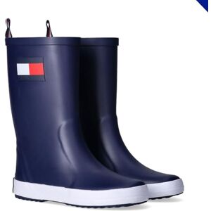 Tommy Hilfiger Unisex Kid's Rudy regenlaars, blauw, 24 EU, Blauw, 24 EU Tommy Hilfiger Unisex Kid's Rudy regenlaars, blauw, 24 EU, Blauw, 24 EU