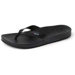 REEF Cushion Court slipper, gegoten kussen voetbed, ondersteuning van de voetboog, Zwart, 39 EU REEF Cushion Court slipper, gegoten kussen voetbed, ondersteuning van de voetboog, Zwart, 39 EU