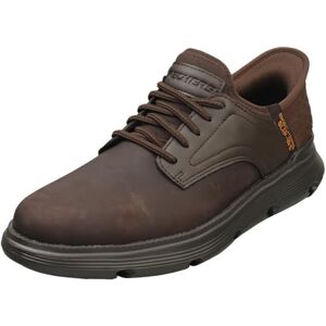 Skechers Heren Instappers Garza-Gervin Casual Instappers Mocassin, Chocolade, 41 EU Skechers Heren Instappers Garza-Gervin Casual Instappers Mocassin, Chocolade, 41 EU