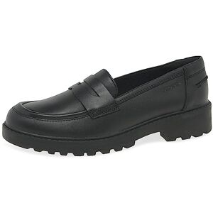 Geox Meisjes J Casey Girl C Moccasin, zwart, 35 EU Geox Meisjes J Casey Girl C Moccasin, zwart, 35 EU