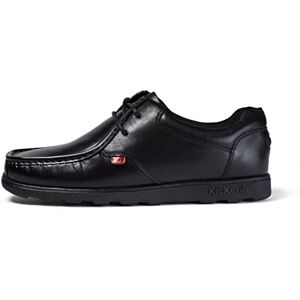 Kickers Fragma veterschoenen voor heren, comfortabele leren schoenen, extra comfortabel, extra duurzaam, premium kwaliteit, Zwart, 44 EU Kickers Fragma veterschoenen voor heren, comfortabele leren schoenen, extra comfortabel, extra duurzaam, premium kwaliteit, Zwart, 44 EU