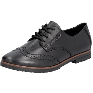 Rieker Dames 45304 veterschoenen, zwart, 36 EU Rieker Dames 45304 veterschoenen, zwart, 36 EU